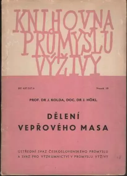 Přímo Od Výrobce Dělení vepřového masa : problém výzkumného plánu výživy