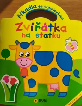 Značkový Zvířátka na statku : říkadla se samolepkami