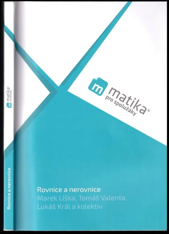 Matika pro spolužáky : Rovnice a nerovnice : učebnice - 1 Super Cena