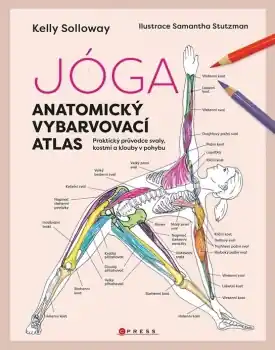 Jóga - anatomický vybarvovací atlas Tovární Cena