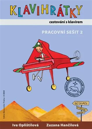 Rychlé Dodání Klavihrátky - cestování s klavírem - pracovní sešit 2