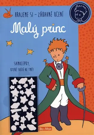 Malý princ - Kniha aktivit, modré svítící samolepky Aktuální